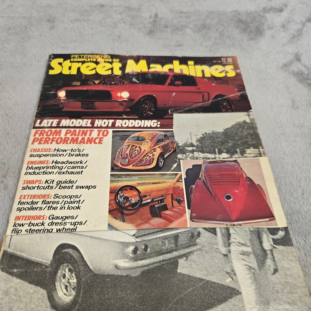 Vintage Petersens Complete Book of Street Machines Hot Rodding Magazine 1970s